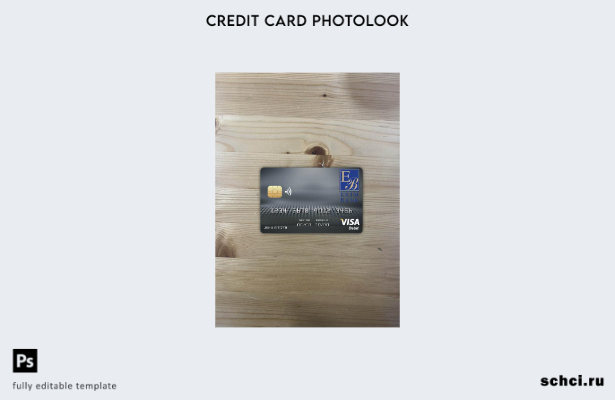 цифровая загрузка Exim Bank Коморских Островов, карта Visa, фото, передний шабло